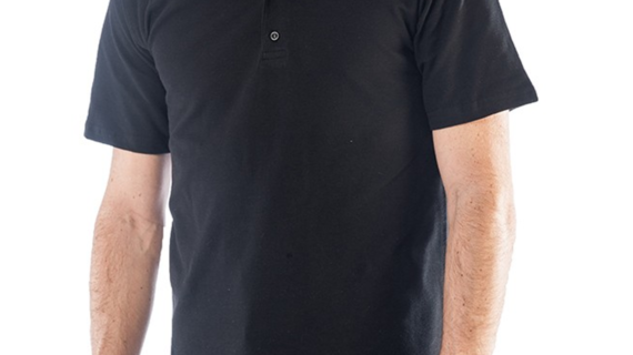 SİYAH POLO YAKA KISA KOL