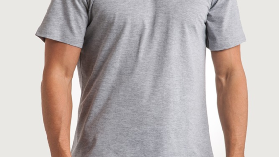 Gri Bisiklet  Yaka Tişört